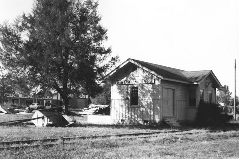 Mineral Springs Depot Encyclopedia of Arkansas