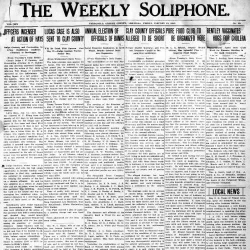 Paragould (Greene County) Encyclopedia of Arkansas