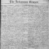 Newspaper front page "Arkansas Banner"