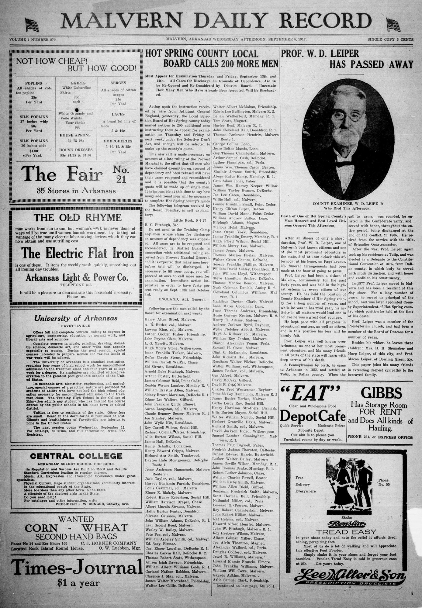 Malvern Daily Record Encyclopedia of Arkansas