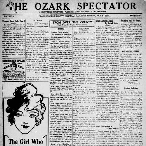 Ozark (Franklin County) Encyclopedia of Arkansas