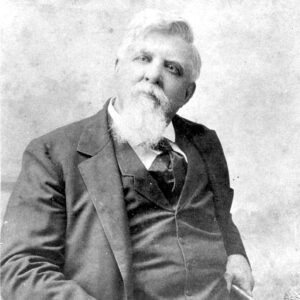 White man with beard and mustache