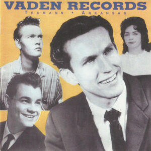 Record cover featuring three white men and one white woman with "Vaden Records