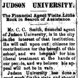 "Judson University" newspaper clipping
