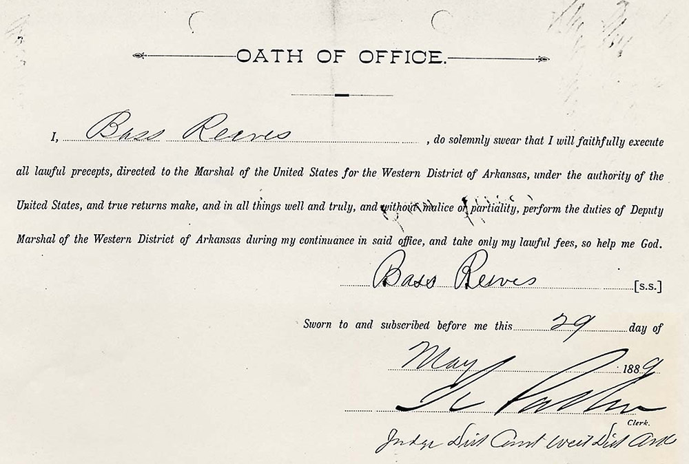 Document paper "Oath of Office"