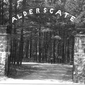 Gate and woods "Aldersgate"