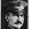 "Commander Red Cross Unit" newspaper clipping