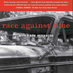Book cover showing the front of an old truck with "Race Against Time" written in red