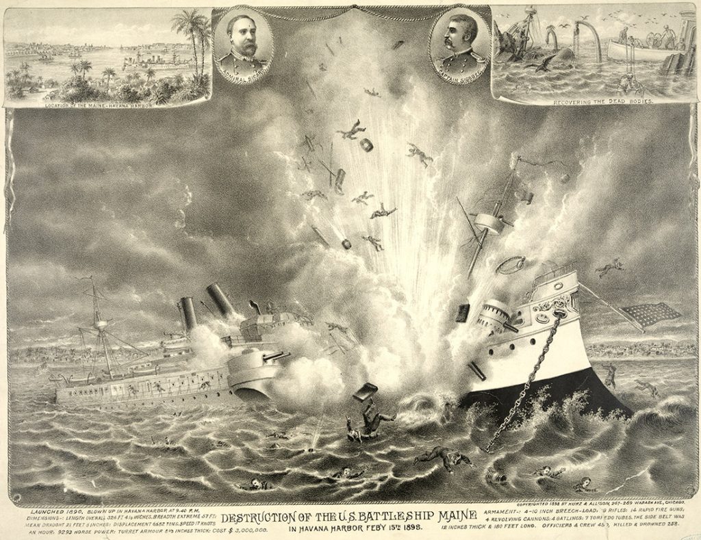 USS Maine Destruction - Encyclopedia of Arkansas