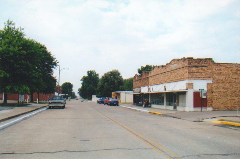 Tyronza Street Scene Encyclopedia of Arkansas