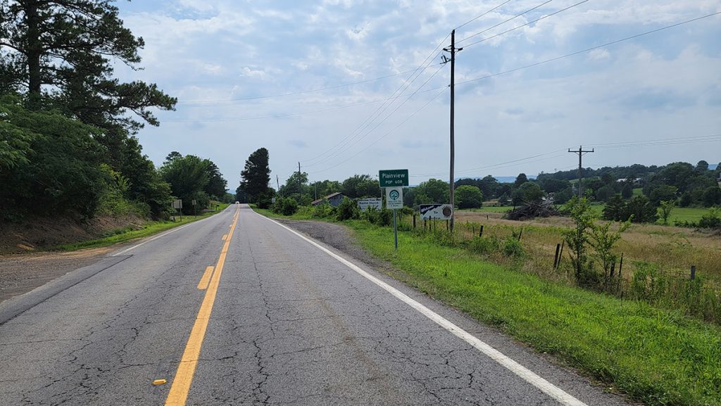 Entering Plainview Encyclopedia Of Arkansas 