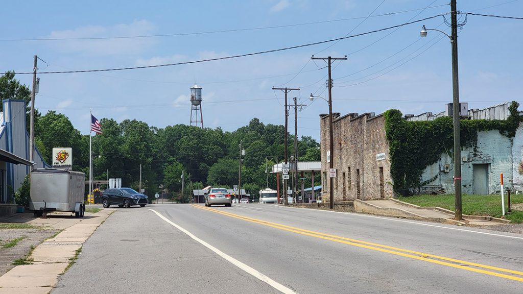 Ola Street Scene Encyclopedia of Arkansas