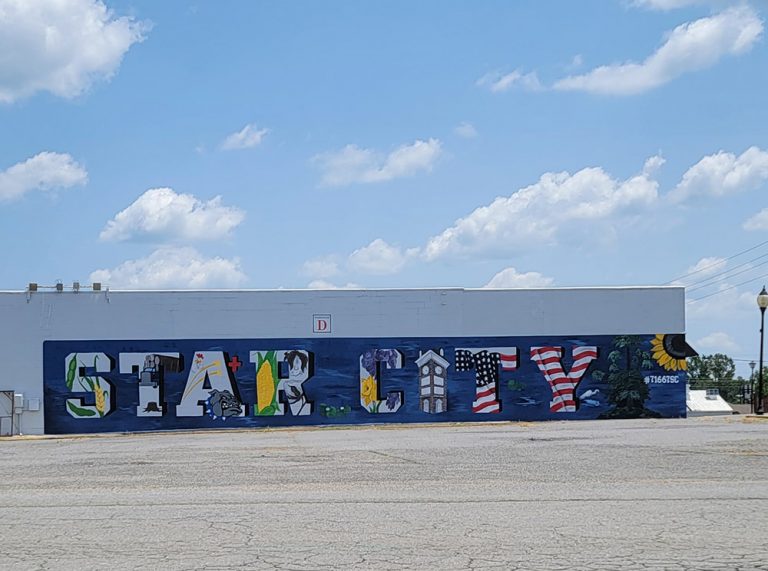 Star City Mural Encyclopedia of Arkansas