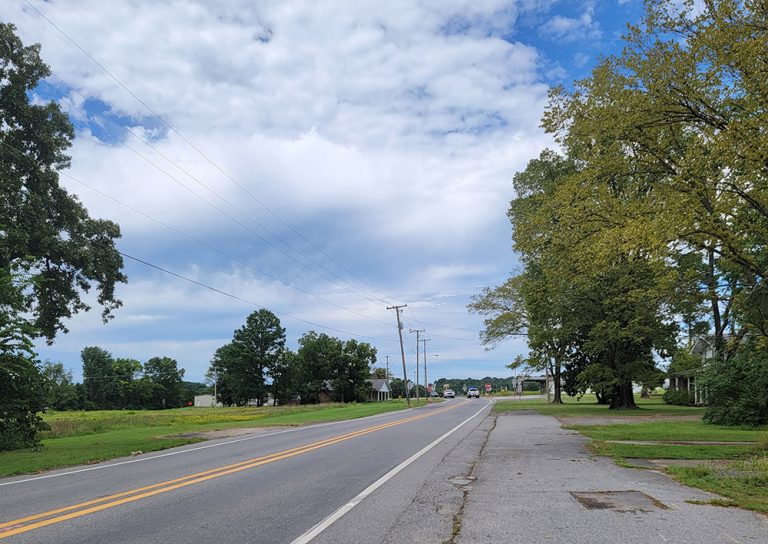 Wooster Street Scene Encyclopedia of Arkansas