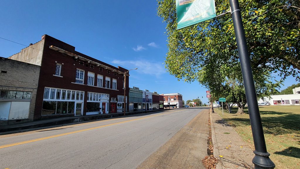 Brinkley Street Scene Encyclopedia of Arkansas