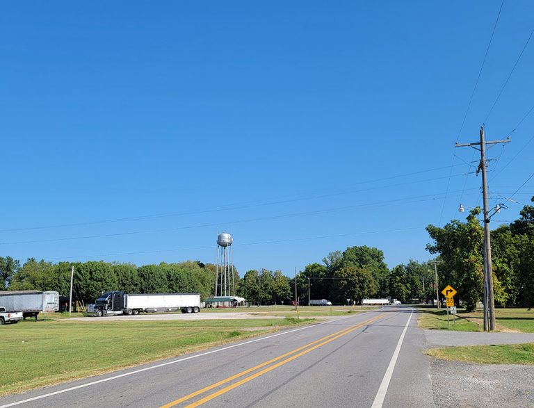 Oil Trough Street Scene Encyclopedia of Arkansas
