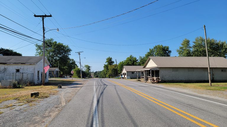 Pleasant Plains Street Scene - Encyclopedia of Arkansas