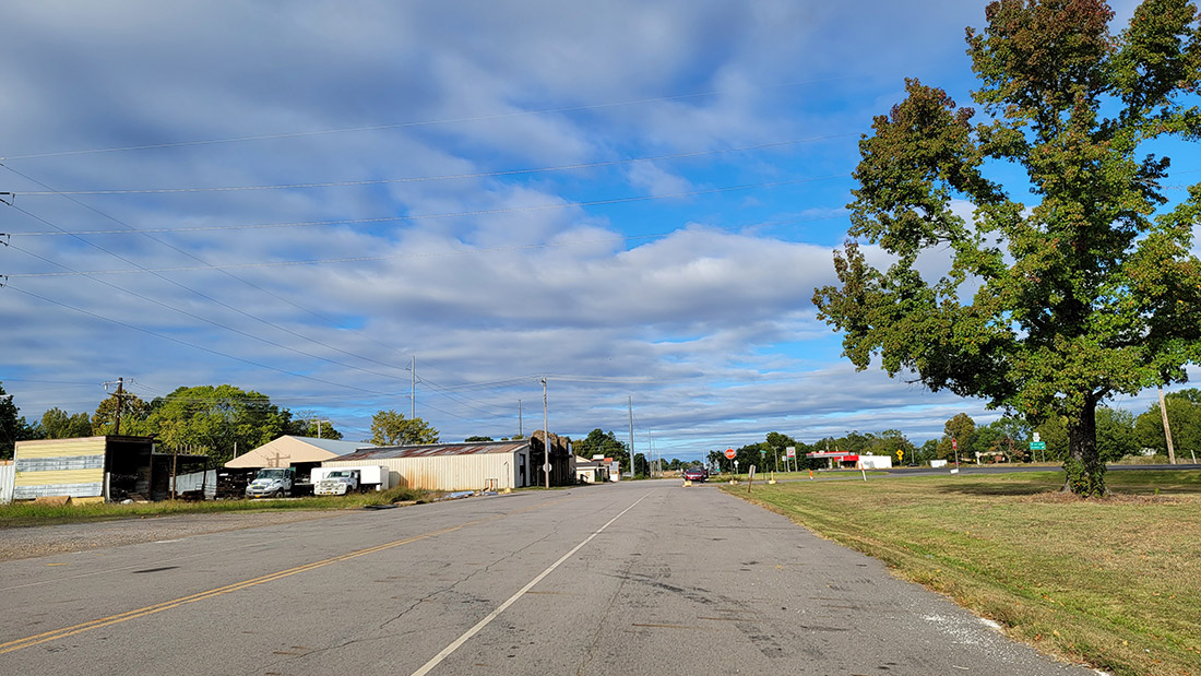 Subiaco Street Scene Encyclopedia of Arkansas