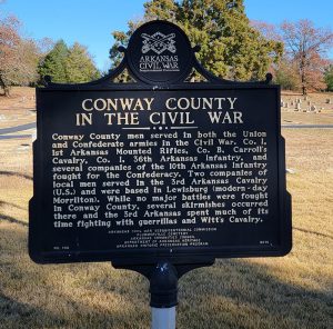 Civil War Marker - Encyclopedia Of Arkansas