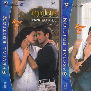 Three romance novel covers