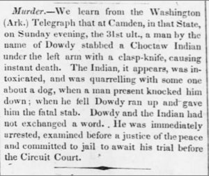 John Dowdy Execution Article - Encyclopedia Of Arkansas