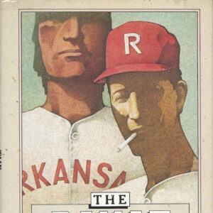 Book cover featuring two baseball players